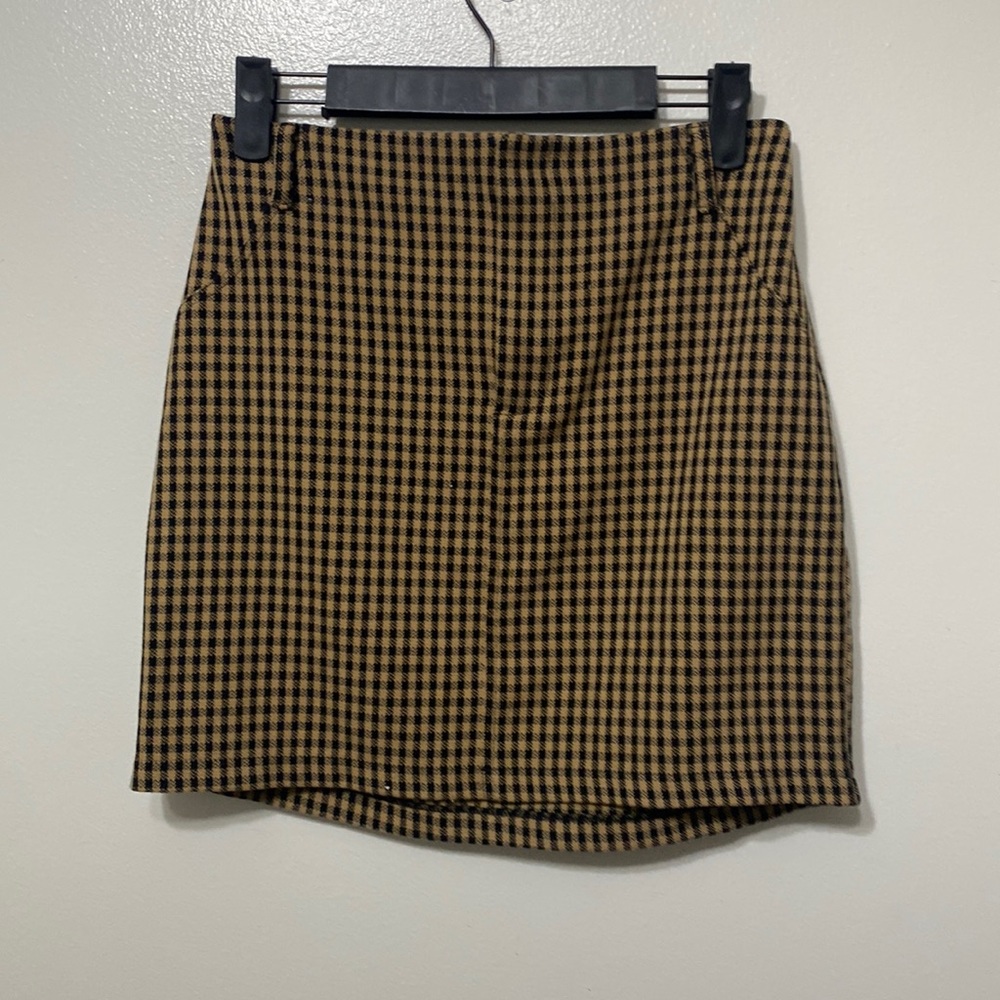 Plaid skirt